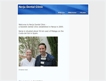 Tablet Screenshot of nerjadentalclinic.com